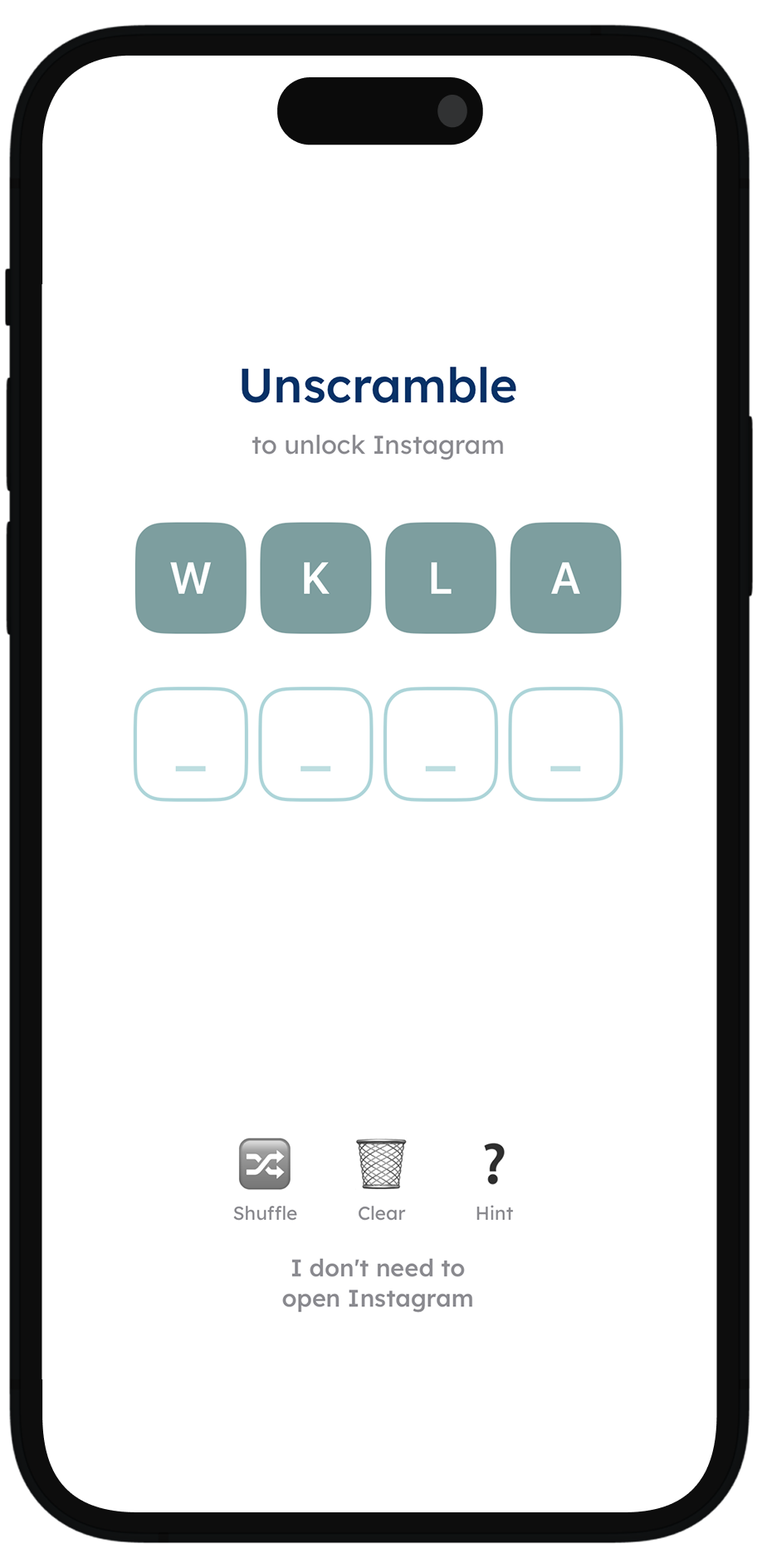Lock Distracting Apps